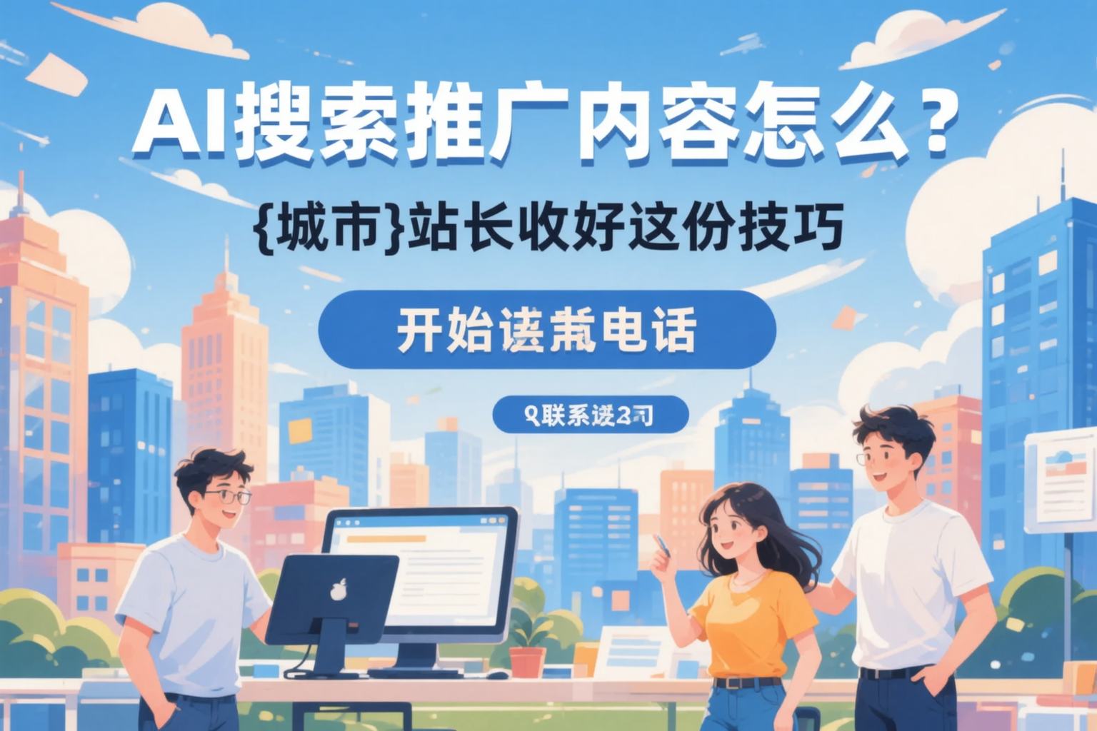 AI搜索推广内容怎么写？东营站长收好这份技巧