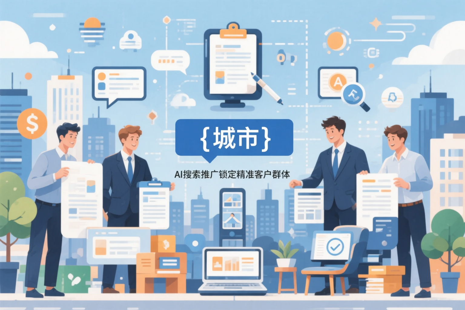 东营公司如何用AI搜索推广锁定精准客户群体