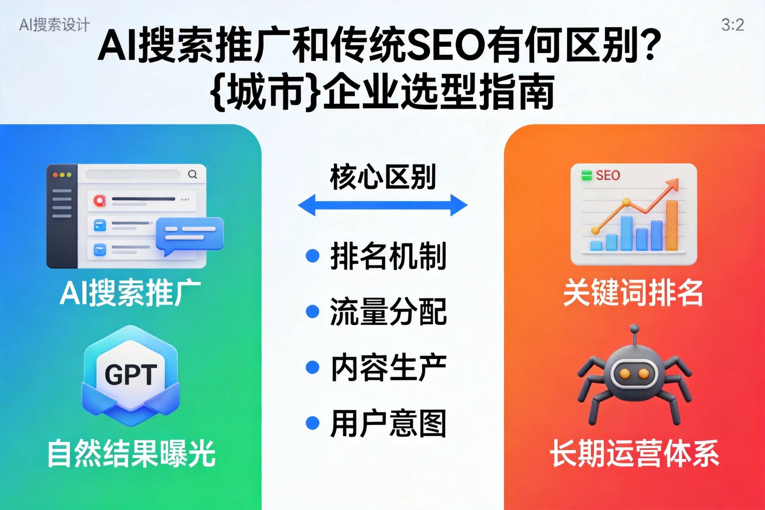 AI搜索推广和传统SEO有何区别？东营企业选型指南